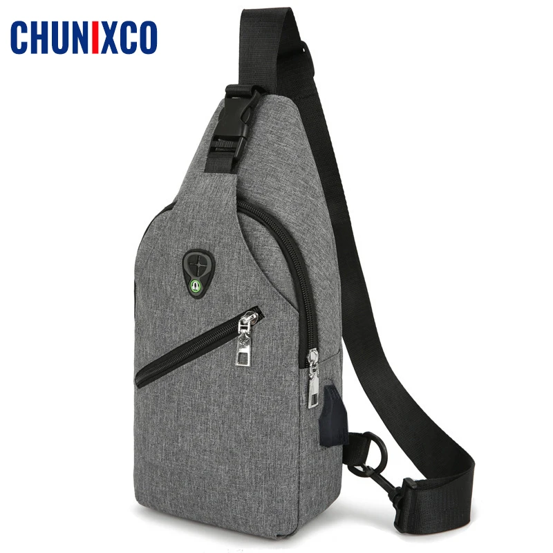 CHUNIXCO, модные многофункциональные сумки через плечо для мужчин, нагрудная сумка на лямках, мужская дорожная Повседневная сумка-мессенджер, подходит для Ipad 9,7 дюймов