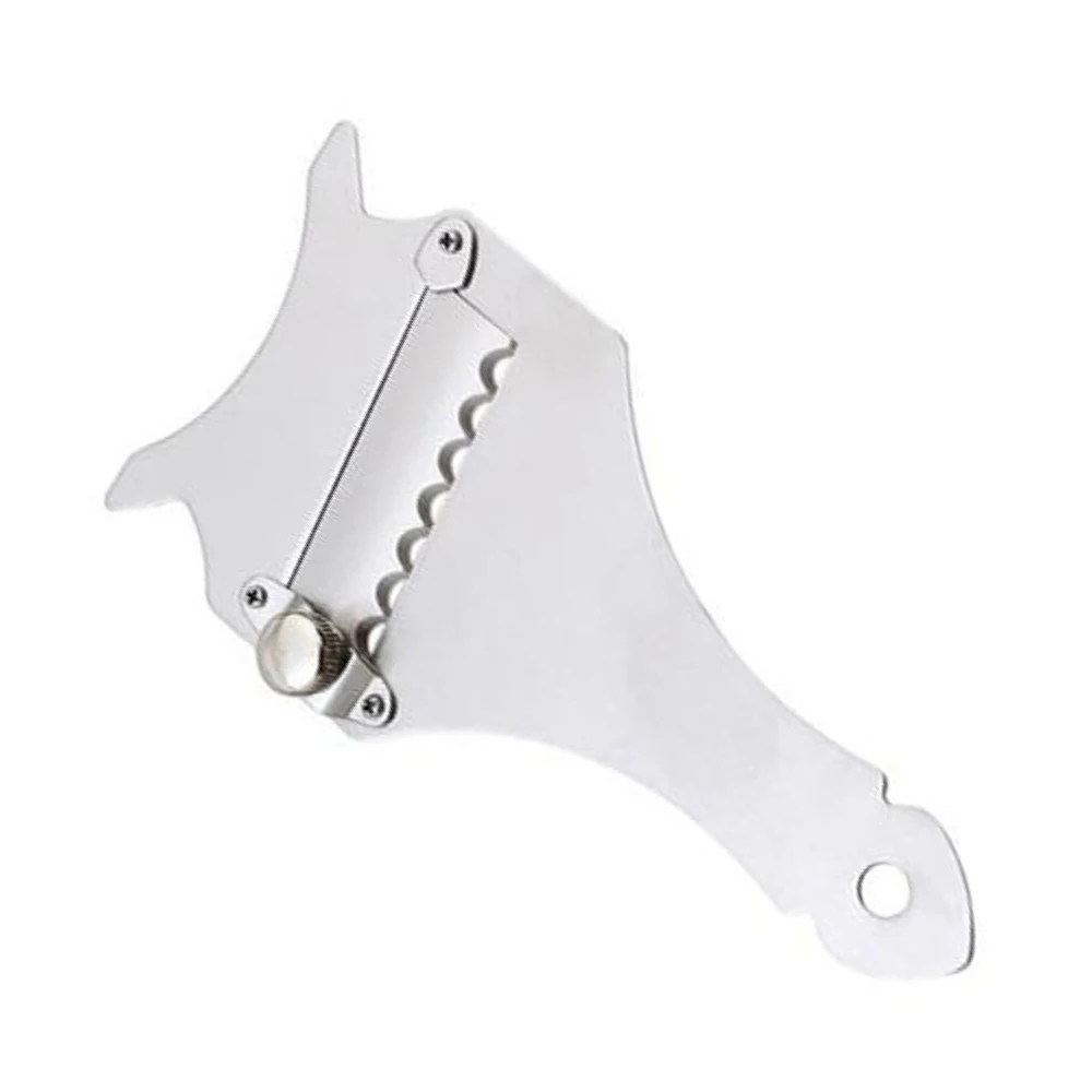 Нержавеющая сталь трюфель строгание в форме рога Шоколад Самолет Регулируемый