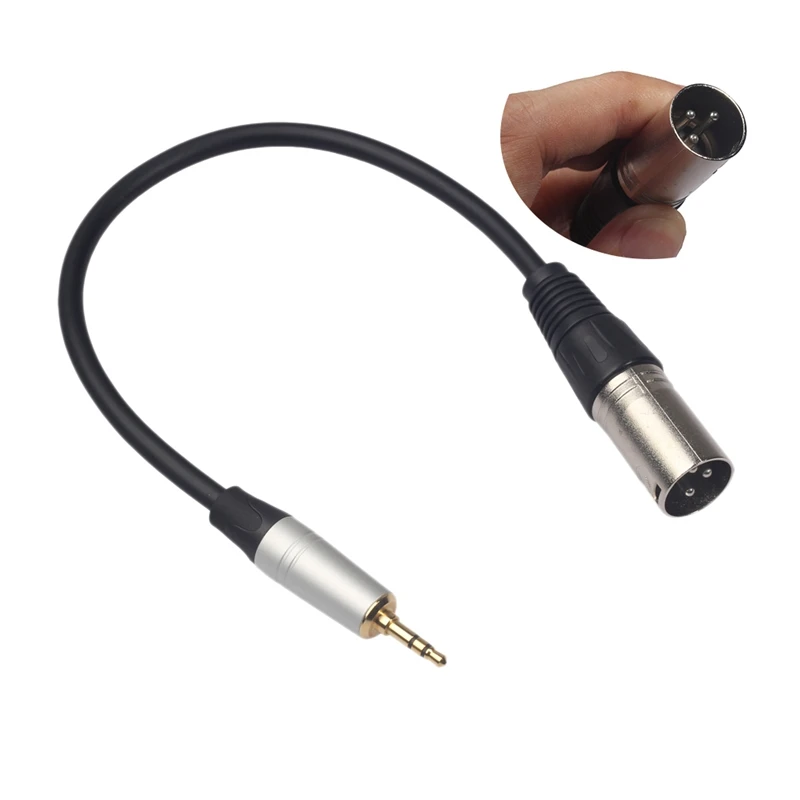 0 3 м 5 мм двусторонний штекер Pin Xlr Мужской экранированный обоих концах для