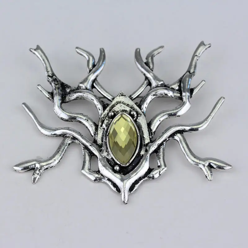 Brooch-P079 Светящаяся Игра престолов автомобильный брелок в виде дракона Дамская пара сумка брелок светится в темноте модные очаровательные украшения Брелки - Цвет: Brooch-P079