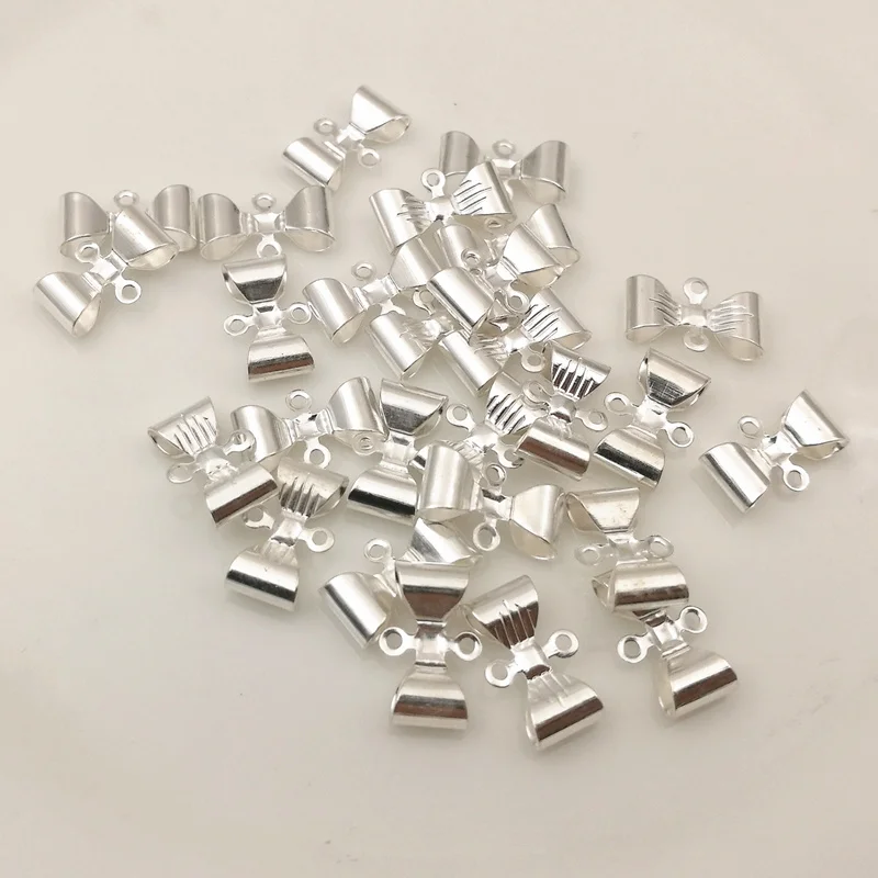 

SIXTY TOWFISH 50 pieces DIY Jewelry Accessories Size 7*12mm Copper Materials Flower Slice Charms