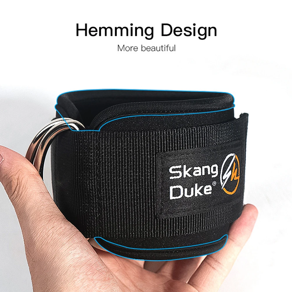 Ремешки для лодыжки 2 шт. спортивные ремешки поддержки с подкладкой D-образные