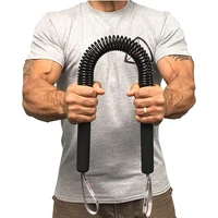 arm training chest strength spring power twister bar arm workout triceps equipment power wrist fitness muscle exercise rod