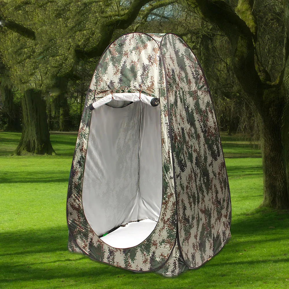

1PC skylight Fishing Tent Outdoor Automatic Changing Clothes Tent Portable Movable Toilet Tent Field Changing Clothes Room fo