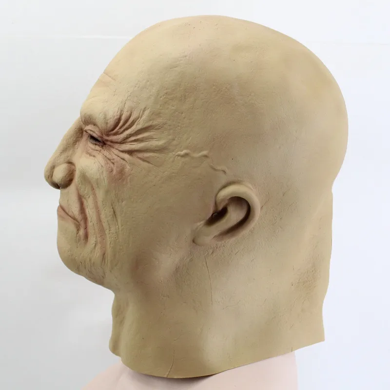 Новинка Реалистичная маска для пожилых мужчин бруйзер силиконовая украшение