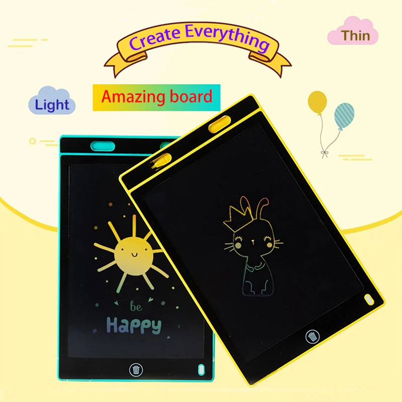 

8.5 Inch LCD Coloring Magic Black Notebook Board Pad Tablet Book Drawing Painting Educational Toys for Children Girls Boys Gift