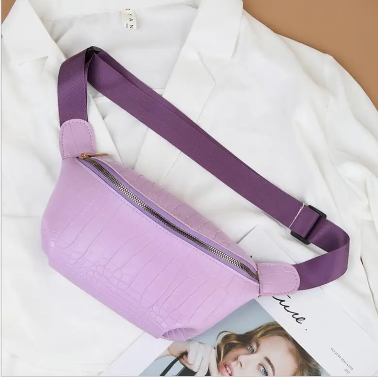 

2021 New Waist Bag Fashion New Belt Bag Women Waist Pack PU Chest bag