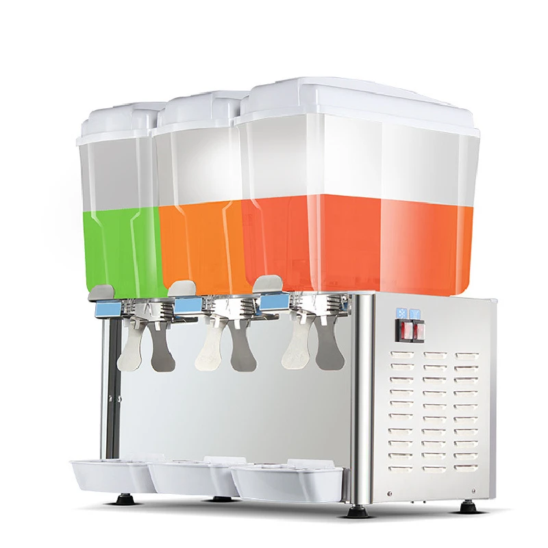 

Cold and Hot Dual Temperature Commercial Self-service Juice Machine Frozen Beverage Cold Drink Single / Double / Three Cylinder