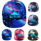 Оригинальная шапка Fortnite, светящаяся шапка звездное небо, светящаяся в темноте Солнцезащитная шапка, игровые фигурки, аксессуары, детские подарки на день рождения