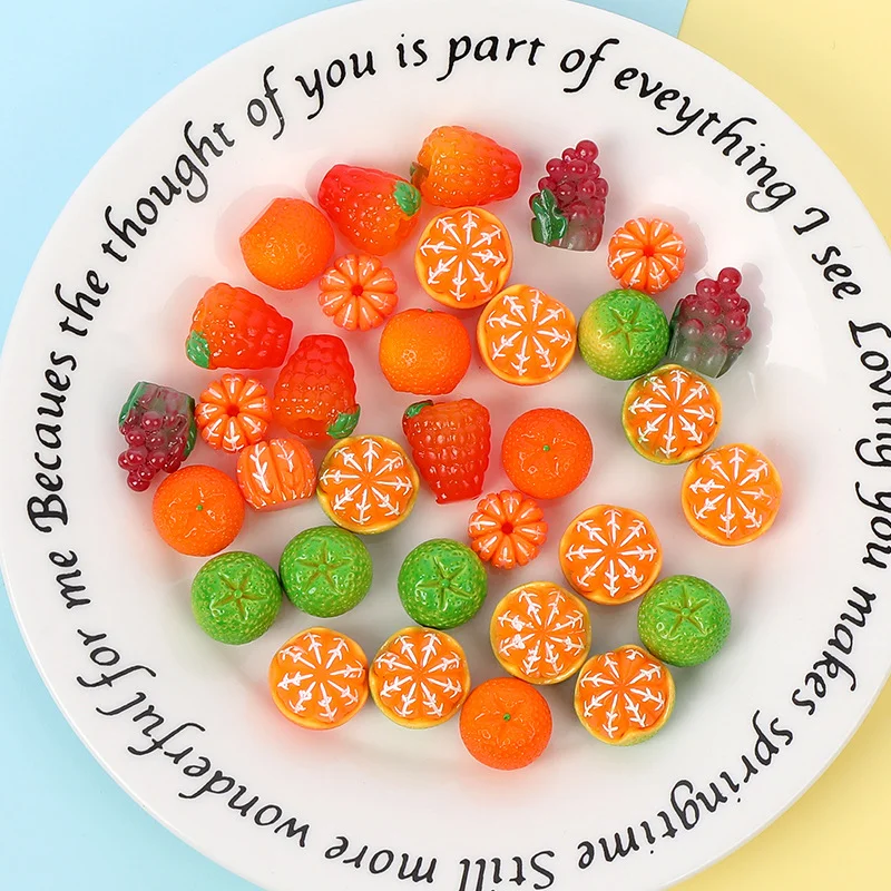 

Dollhouse Miniature Orange Model Food Play DIY For Dollhouse Decoration Simulated Miniature Fruit Orange Model