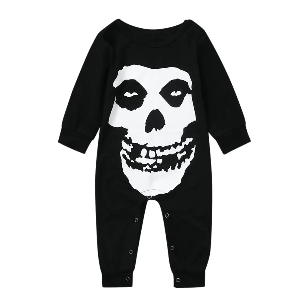 Детский комбинезон Лидер продаж с длинными рукавами на Хэллоуин для маленьких