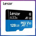 Карта памяти Micro SD Lexar 633x, класс 10, 256 ГБ, 512 ГБ, 64 ГБ, 128 ГБ, 256 ГБ, V30, UHS-I, TF-карта