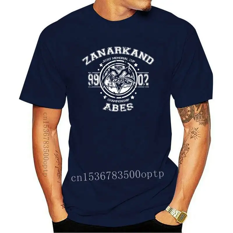 

Новая Винтажная Футболка Zanarkand Abes, Забавные футболки с круглым вырезом, 100% хлопок, одежда для финальной фантазии, смешная футболка