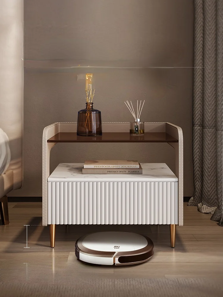 

Роскошный умный прикроватный столик zq светильник, шкаф из массива дерева, прикроватный шкаф, Современная Минималистичная Высококачественн...