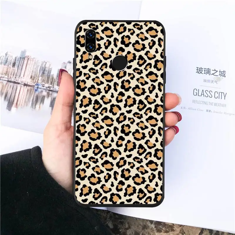 

Sexy Leopard Fashion pattern Phone Cases For Huawei honor Mate P 10 20 30 40 Pro 10i 9 10 20 8 x Lite Luxury brand shell