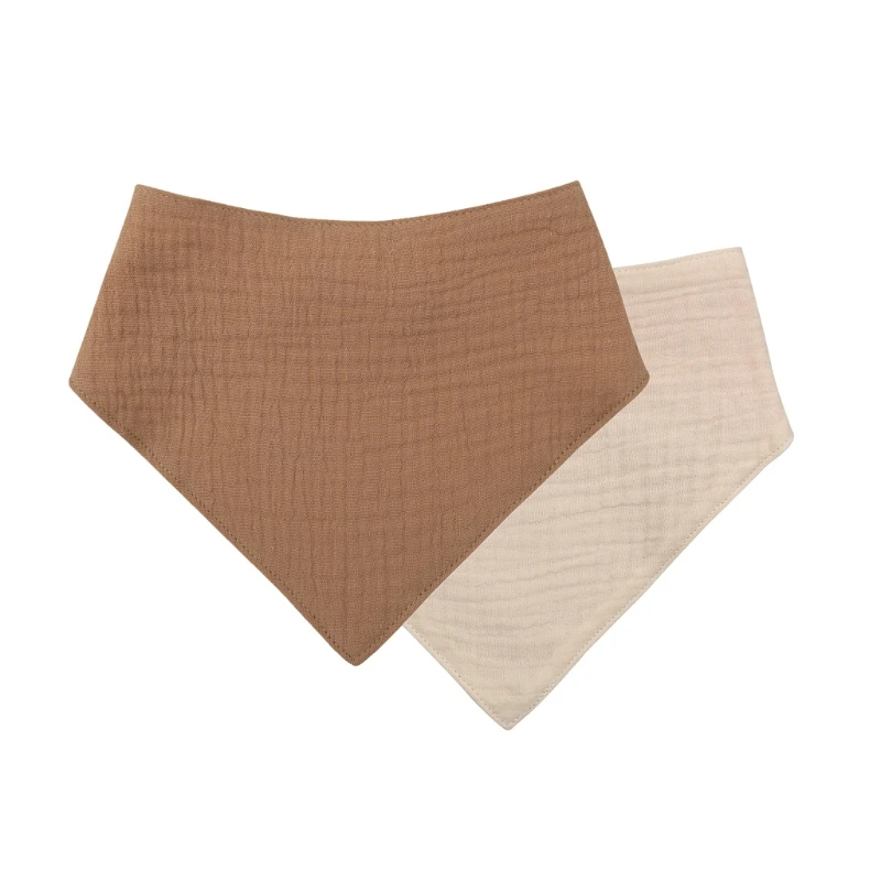 

Baby Cotton Bib Newborn Triangle Scarf Feeding Saliva Towel Bandana Burp Cloth