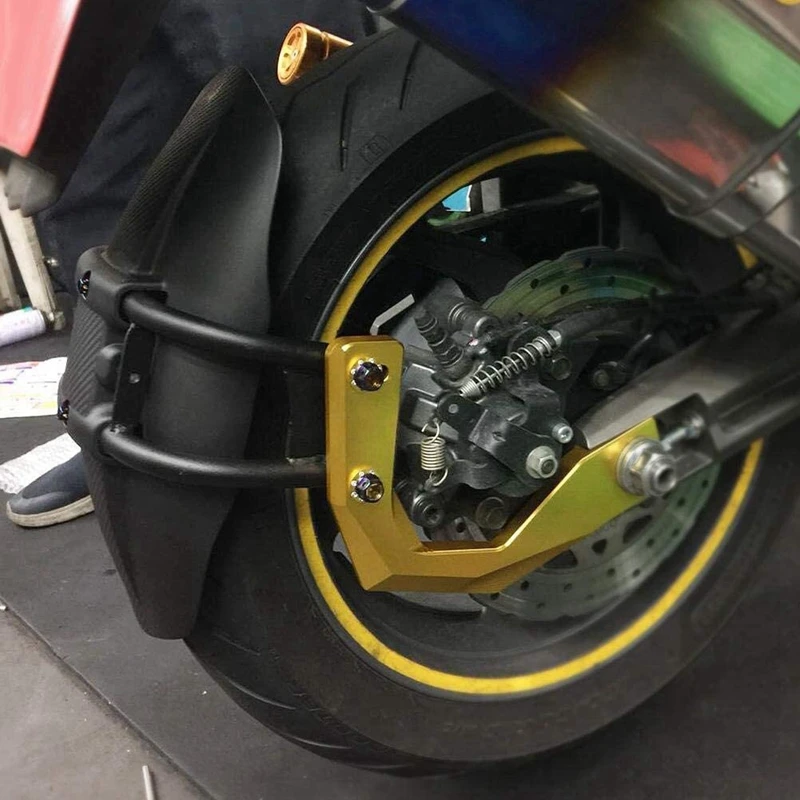 

Motorcycle Carbon Rear Wheel Tire Fender Bracket Mudguard Splash Mud Dust Guard Shield Accessories for KYMCO AK550