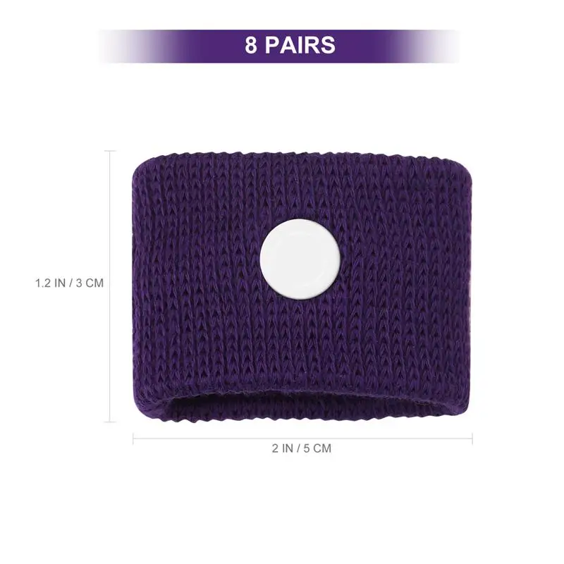 8 пар повязок на болезненность безопасные практичные повязки акупрессуру