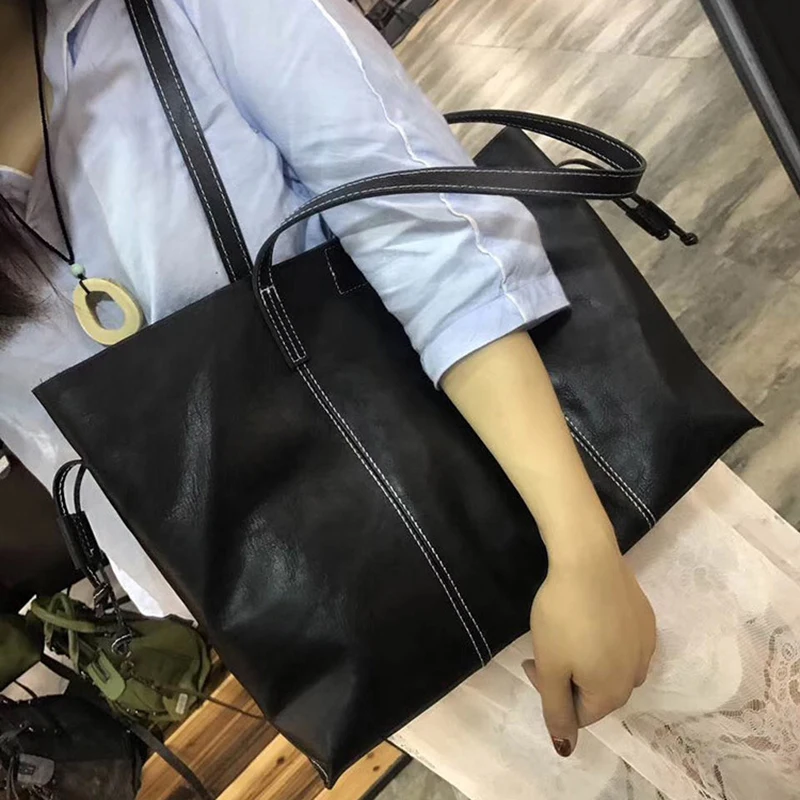 Винтажные женские сумки из натуральной кожи большие вместительные мягкие на