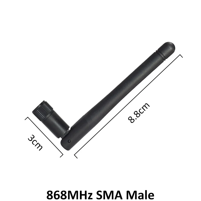 Антенна 868 МГц 915 антенна 3dbi SMA Штекерный разъем GSM IOT наружная ретранслятор