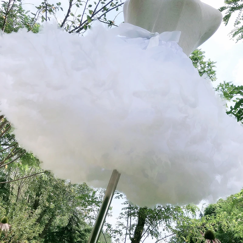 

Lolita skirt lolita cloud super fluffy jk skirt boneless petticoat violent soft gauze tutu skirt cotton candy brace