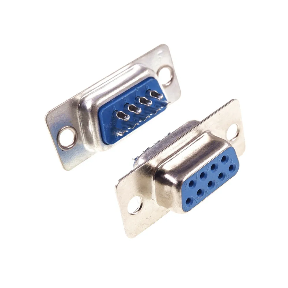 100 шт. адаптер для 9 контактного разъема DB9|solder wire connector|cup connectorscup cups |