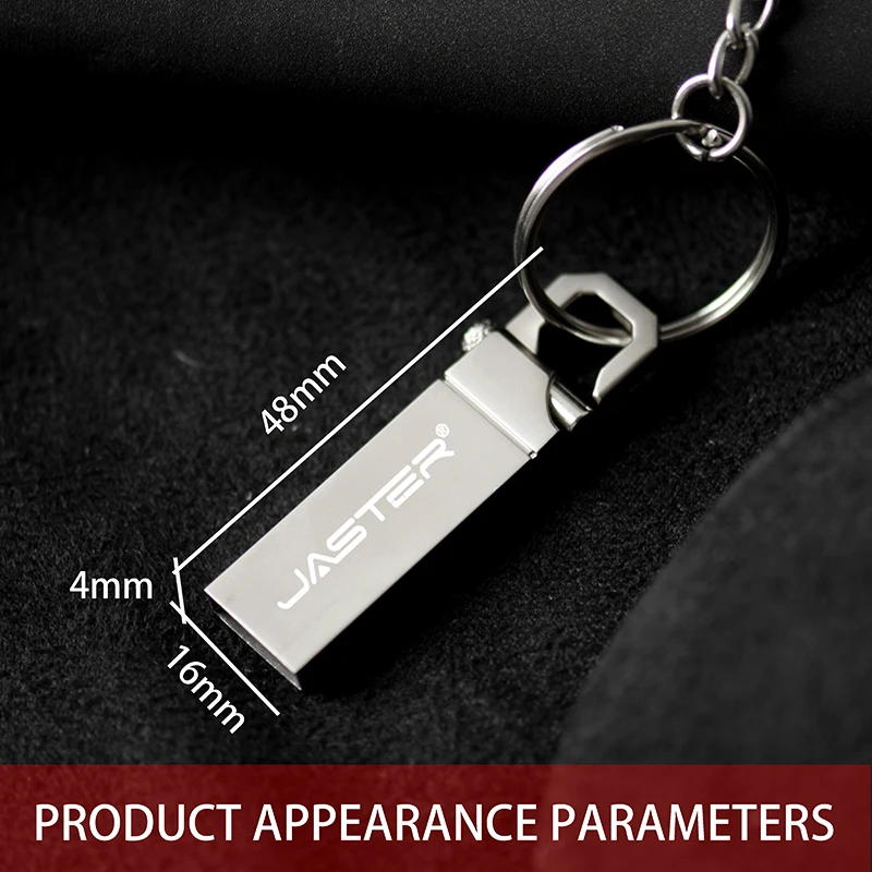 Металлический Usb флеш накопитель JASTER 4 ГБ 8 16 32 64 флешка с реальной емкостью|USB