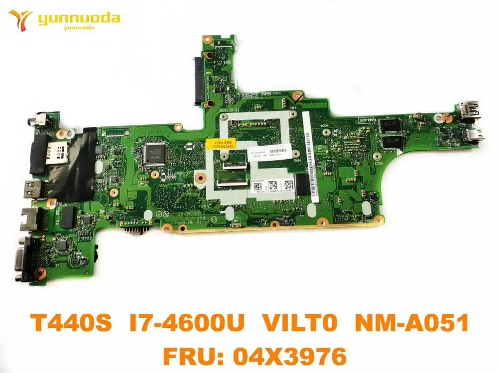 Оригинальная материнская плата для ноутбука Lenovo Thinkpad T440S I7-4600U VILT0 NM-A051 FRU 04X3976