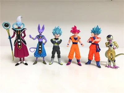 

Bandai Genuine Gashapon Toy Gacha Dragon Ball Z Limited Hg GOD EDITION Beerus Frieza Goku Vegeta Doll PB Limited