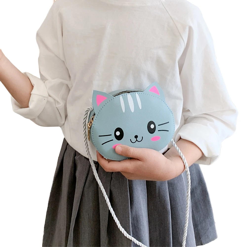 YK 6 Styles Newest Arrival Kids Girl Bags Cute Cartoon Animal Coin Purse Handbag Children Wallet Small Coin Bag
