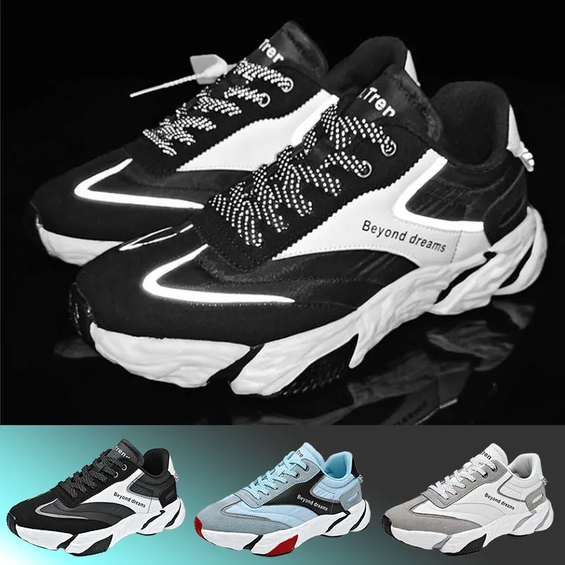 

Мужская спортивная обувь, белые мужские кроссовки, спортивная мужская обувь для бега, мужская спортивная обувь для мужа, Нескользящие кросс...