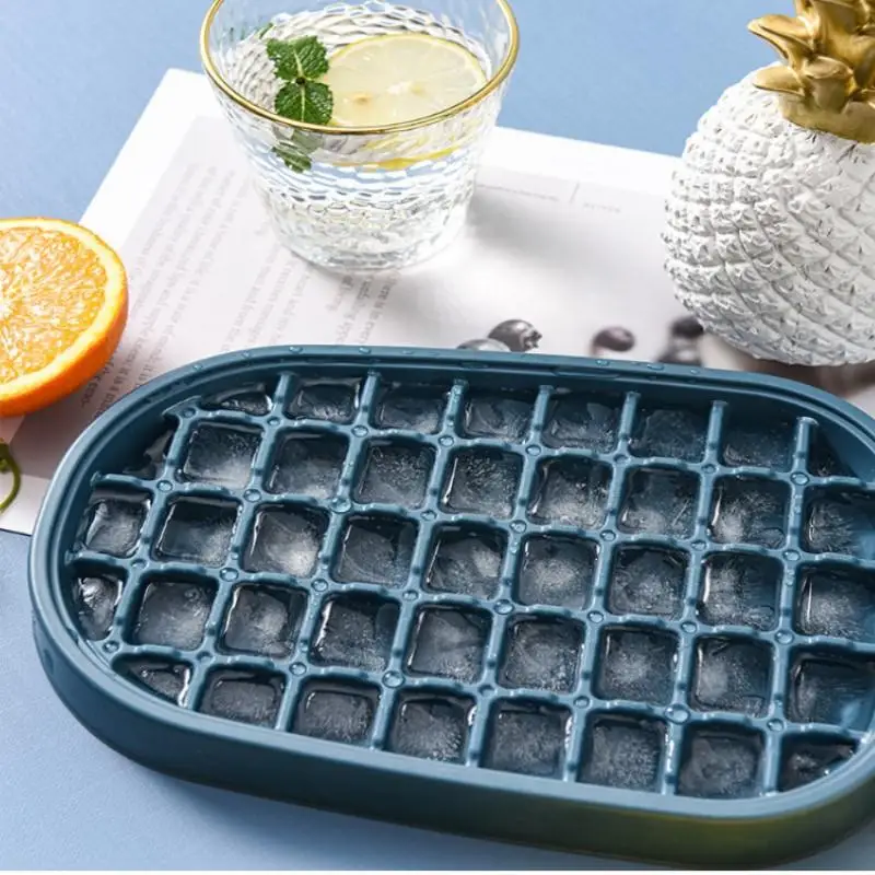 Силиконовый поднос для льда коробка форма холодного отсеки сохранения свежести