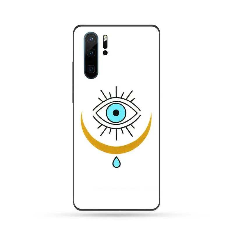 

Fashion Evil eye Phone Case For Huawei Mate 9 10 20 Pro lite 20x nova 3e P10 plus P20 Pro Honor10 lite