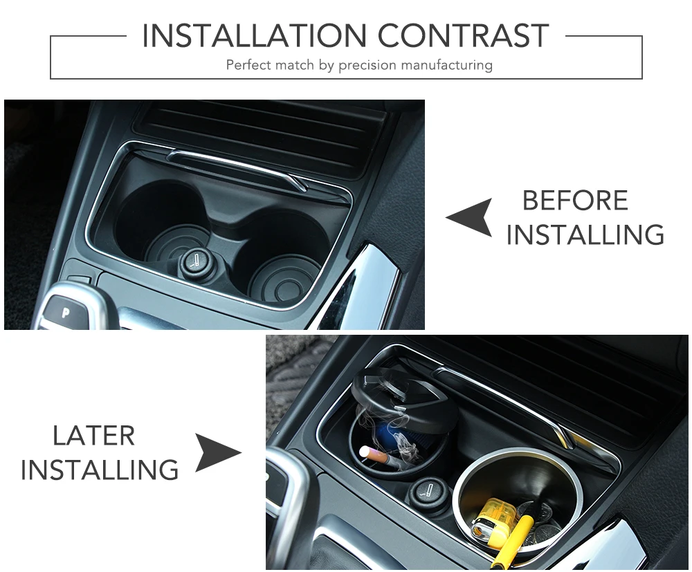 Пепельница для сигарет и дыма в автомобиле портативный контейнер мусора