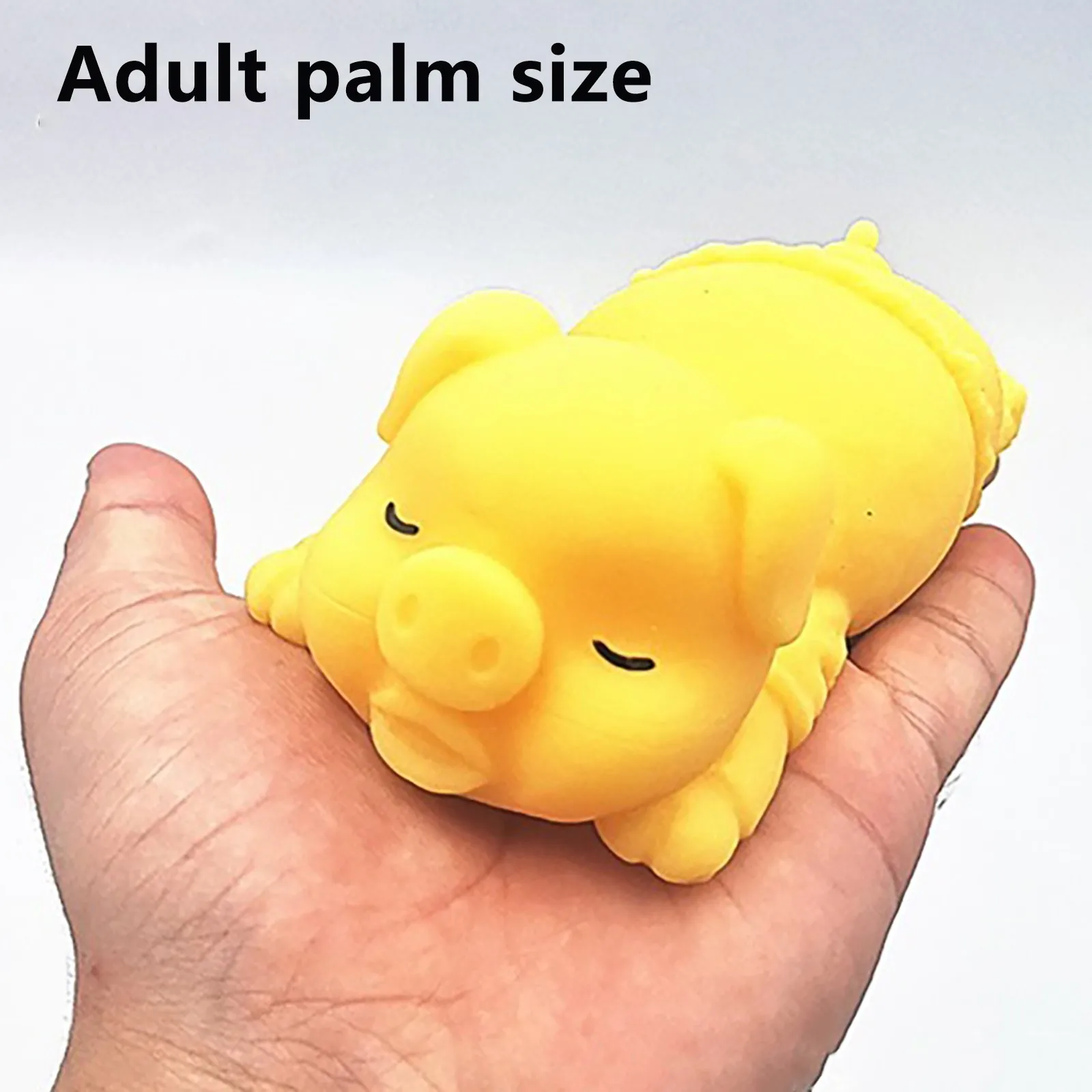 

Soft Plastic Pig Creative Colorful Soft Novelty Holding Pressure Toy Grape Balls Relieve Pressure Balls Hand Fidg Relieve Stress