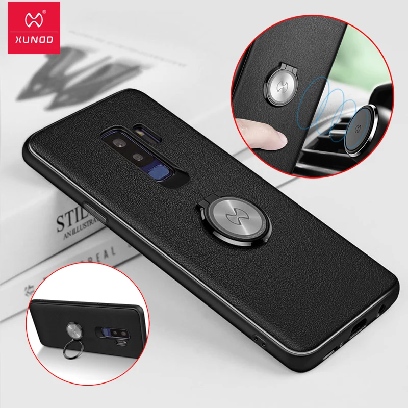 Чехол XUNDD для Samsung Galaxy S9 Plus мягкая задняя крышка из ТПУ и искусственной кожи Note 8
