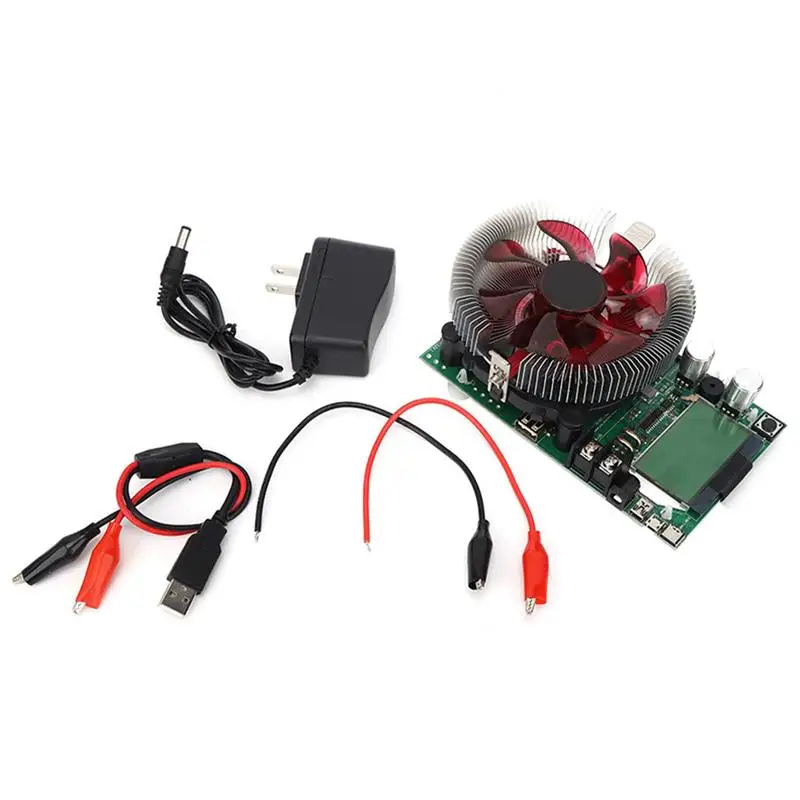 

Adjustable Constant Current Electronic Load 150W Battery Tester Lead-Acid Lithium USB DC 12V 24V Discharge Capacity Meter