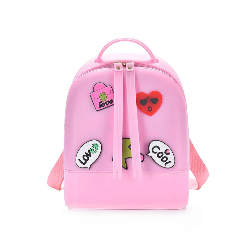 

1 шт. новая стильная мультяшная Желейная сумка через плечо, ударная на одно плечо, Наклонная Сумка через плечо, Женский Повседневный Рюкзак