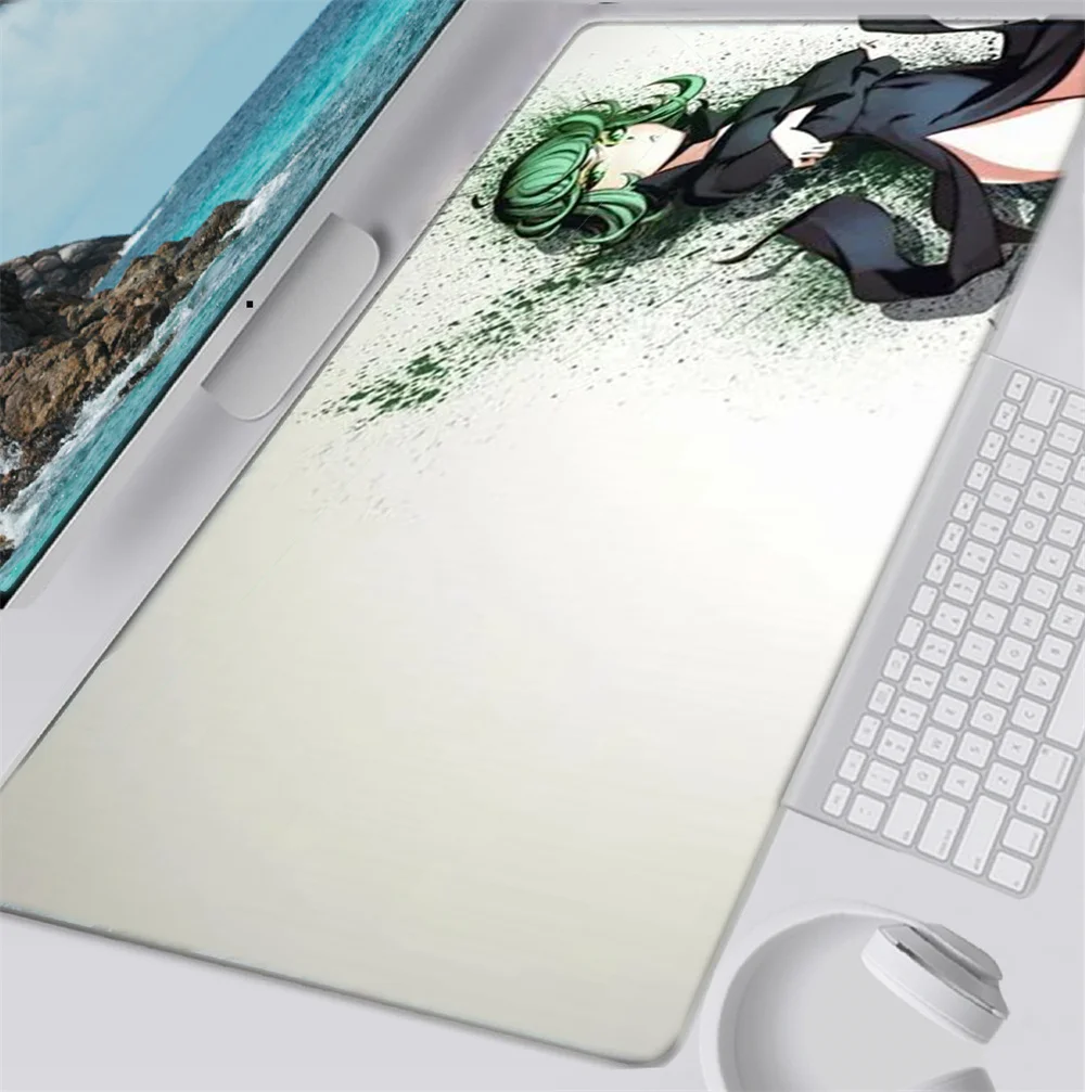 

XL Anime Demon Slayer Mousepad HD Printing Computer Gamers Locking Lock Edge Mouse Pad XXL90x40cm Keyboard PC Desk Pad Csgo Pad.
