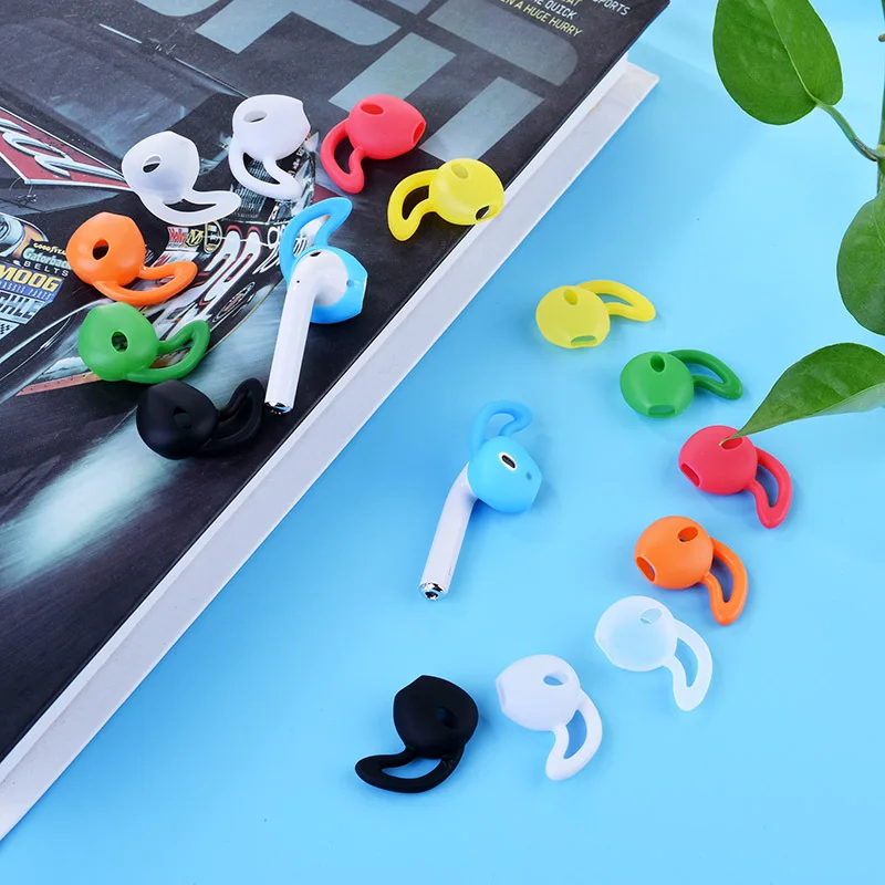 

1Pair Air Pods Earphone Silicone Case Anti-shedding Painless In-Ear Eartips Ear Cap For Apple Airpods Protection Accessories