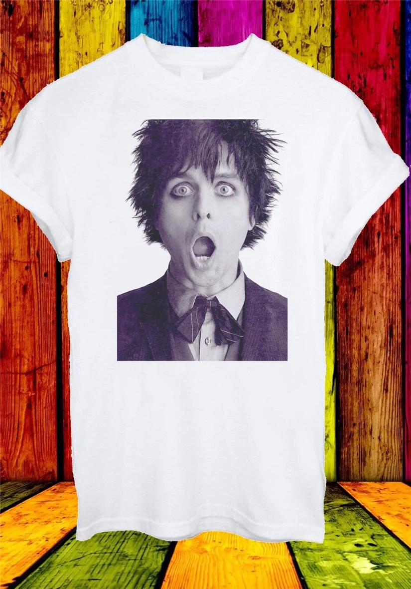 Billie Joe Armstrong Billy Punk Rock Green Day Band Мужская и женская футболка унисекс 68 одежда