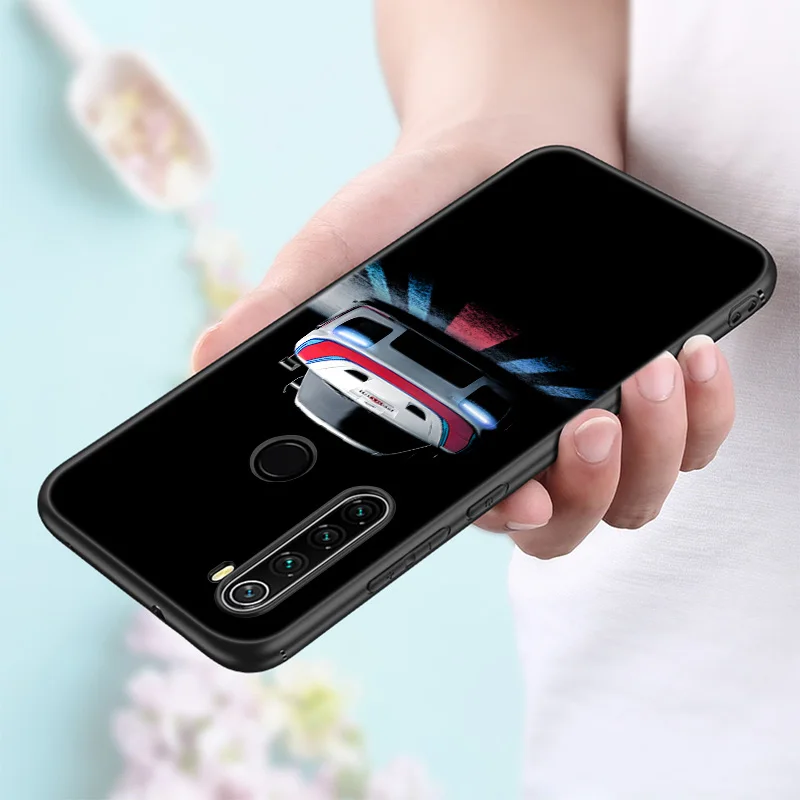 Cool Sports car Silicone Phone Case For Xiaomi Redmi Note 11 10 9 8 Pro 11T 10T 10S 9S 8T 9 9A 9C 9T Black Soft Cover Coque