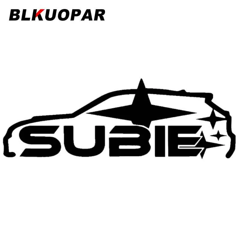 

BLKUOPAR SUBARU автомобильные наклейки-логотипы и наклейки, уличный знак, мотоцикл, JDM, креативное украшение для автомобиля