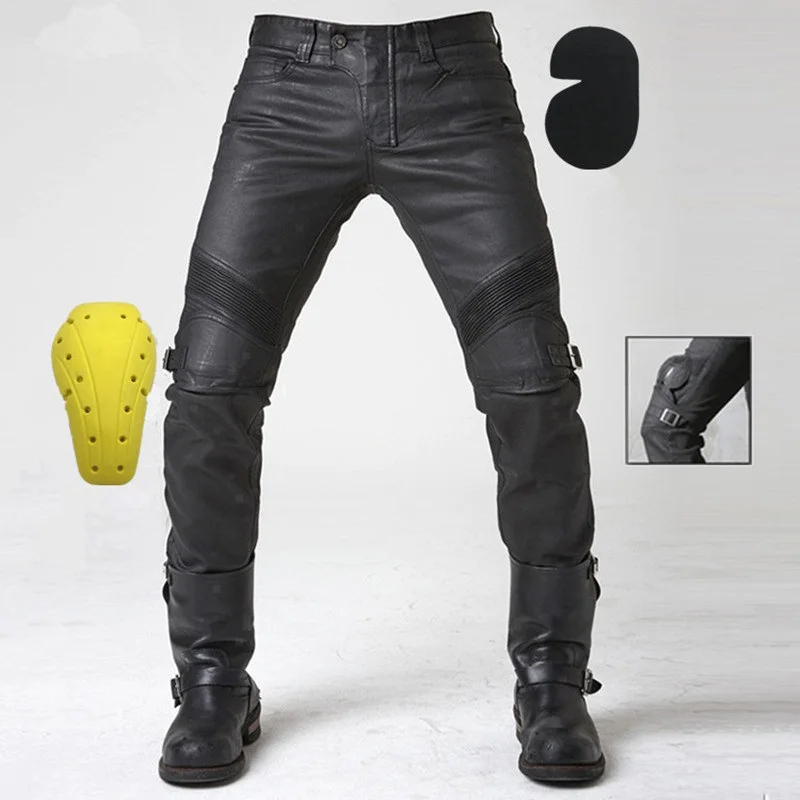 Мотоциклетные брюки с ветрозащитным восковым покрытием | Автомобили и мотоциклы