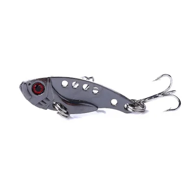 

SeaKnight VIB013 Fishing Lure 3.5CM-3.2G Sinking Bait Vibrations Spoon Buckle 10# VMC Hooks Fishing Tackle