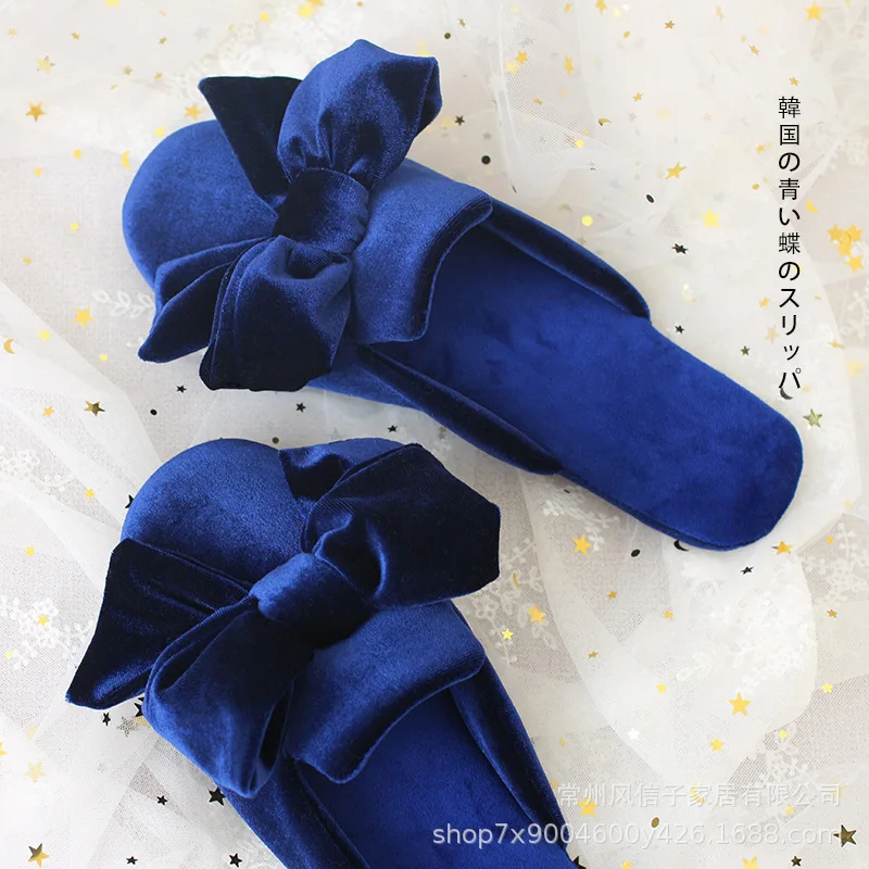 Свадебные тапочки для невесты Противоскользящие домашние на мягкой