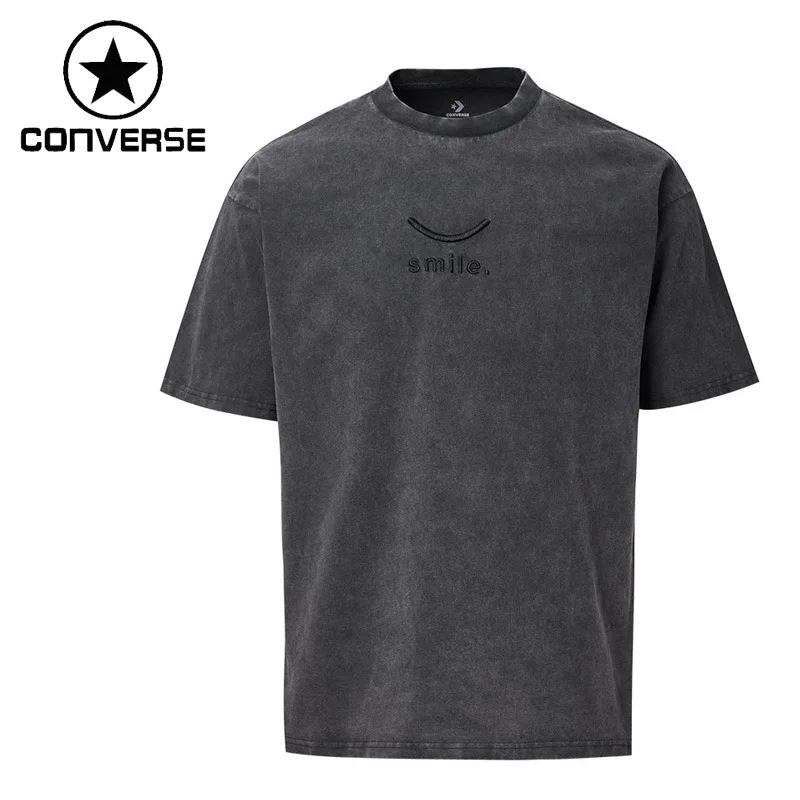 Оригинальное новое поступление мужские футболки Converse SMILE S/S спортивная одежда с