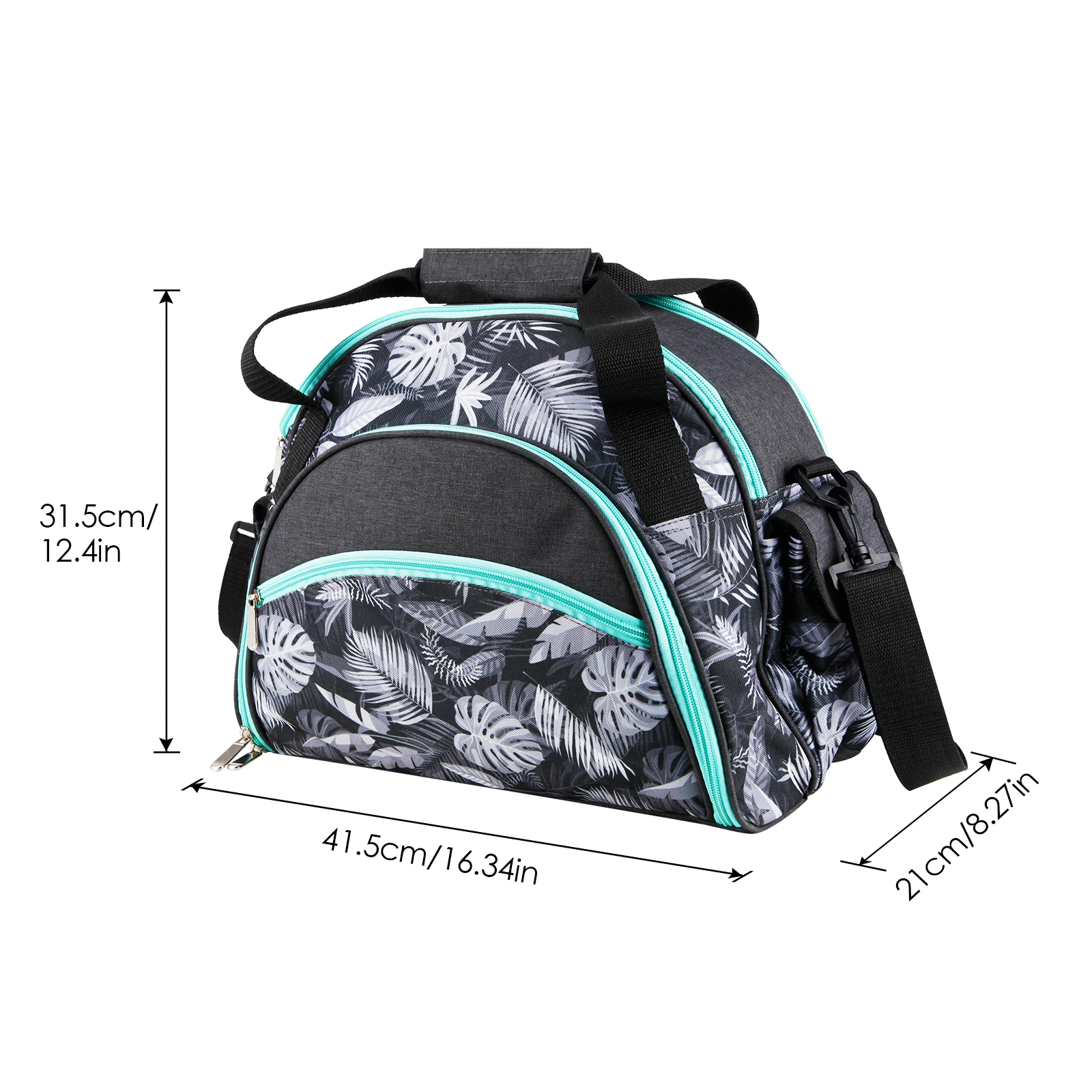 

Picnic Bag With Tableware Set Portable Thermal Insulation /Cold Storage Four-person Camping Picnic Shoulder Bag Beach Organizer