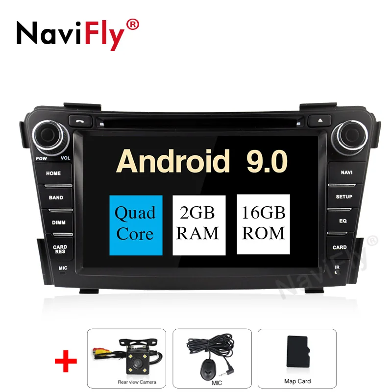 16G add camera NaviFly Android 9,0 Восьмиядерный PX5 для автомобиля DVD радио плеер HYUNDAI I40 2012- Автомобильный gps навигация Мультимедиа Поддержка Wi-Fi - Цвет: 16G add camera