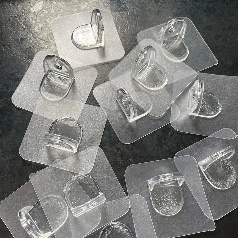 10 шт. клей полка без сверла гвозди вместо держателей шкафа для Держатель Зажимы